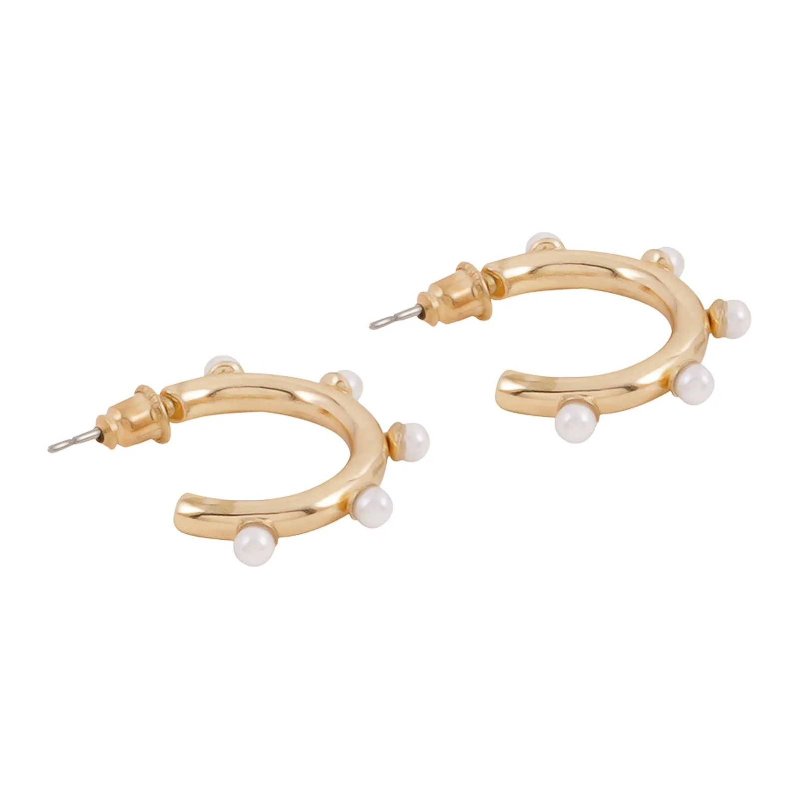 Lagune Pearl Gold Earrings