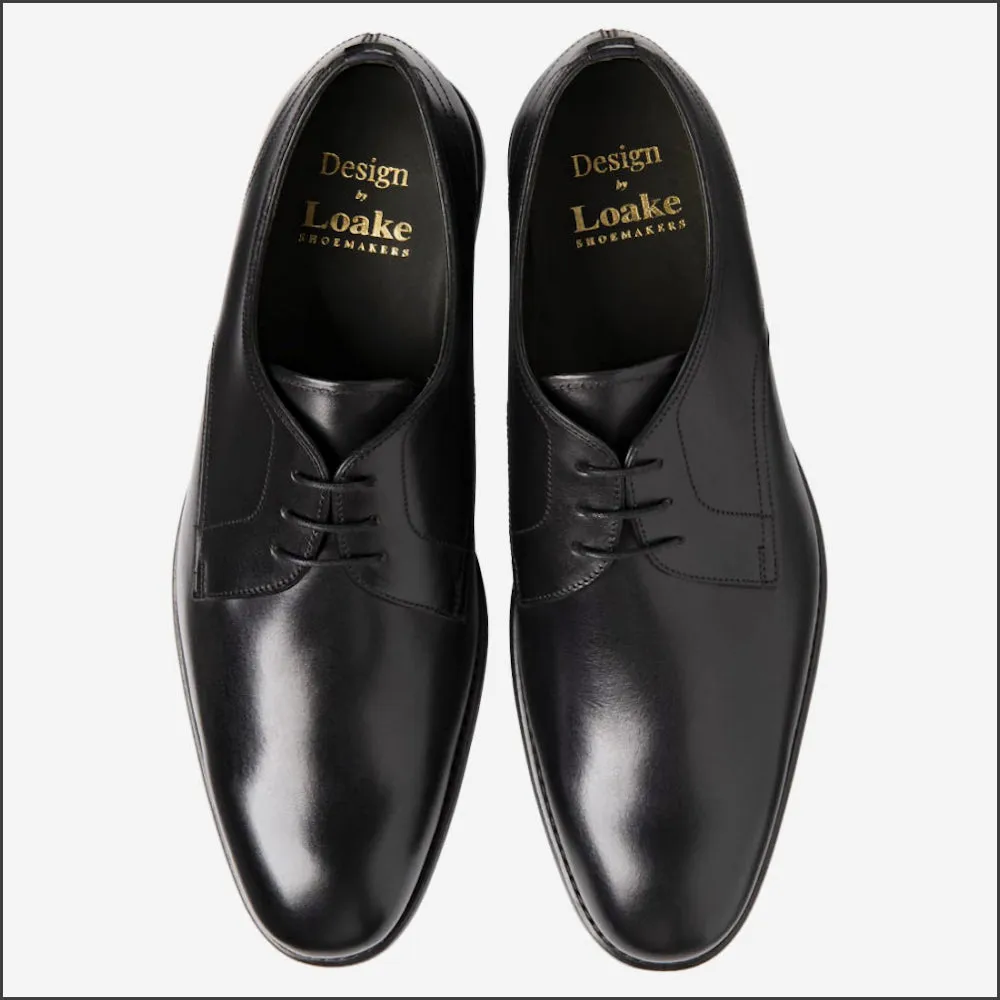 Loake Atherton Black Shoe*