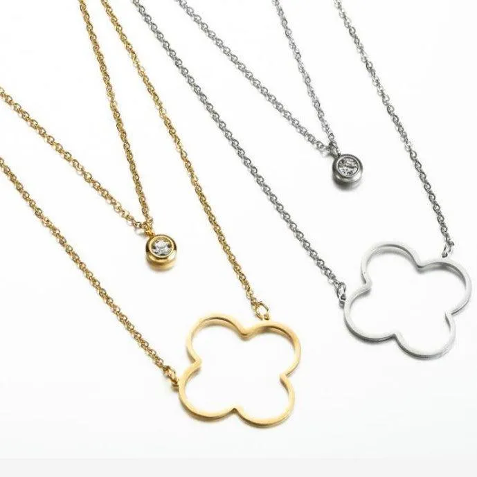 Madeline With A Twist Clover Necklace