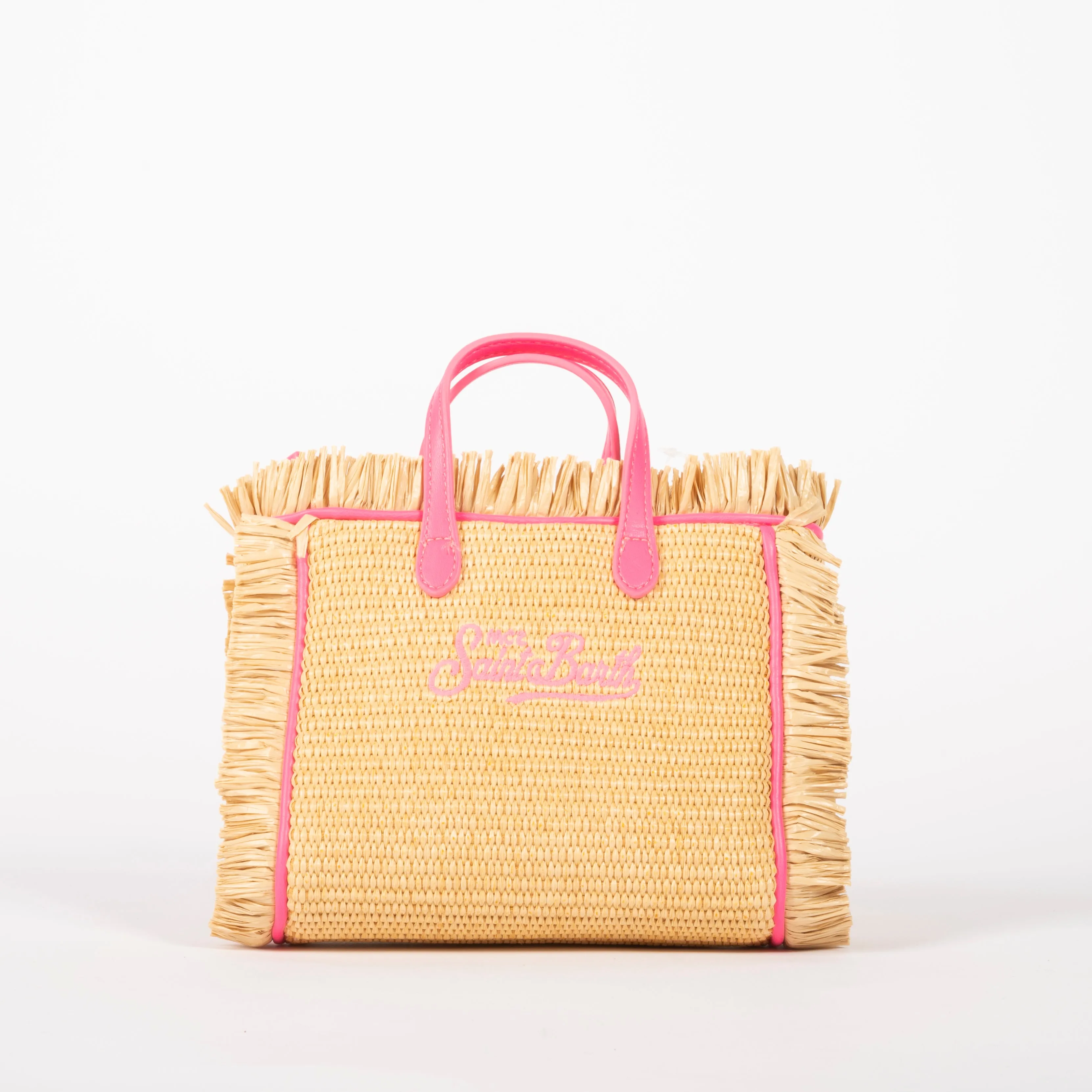 Mc2 Saint Barth borsa vanity mini raffia