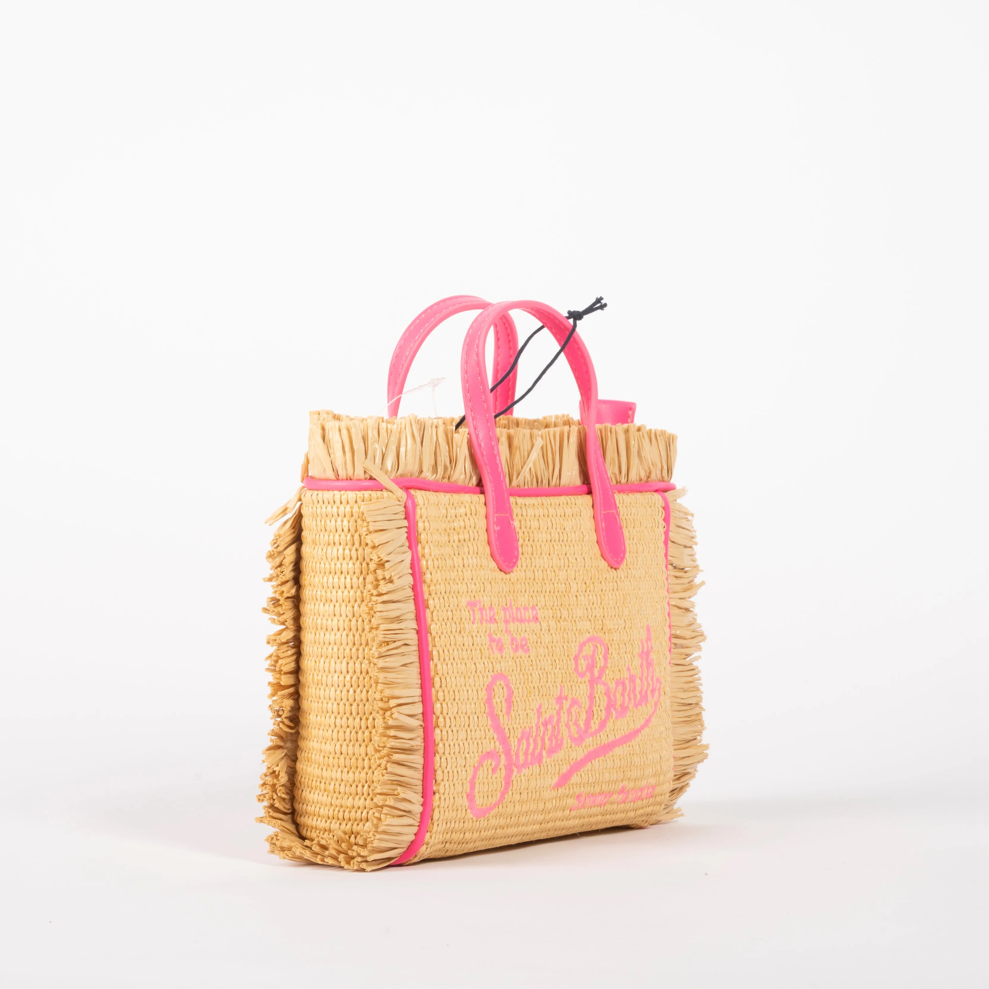 Mc2 Saint Barth borsa vanity mini raffia