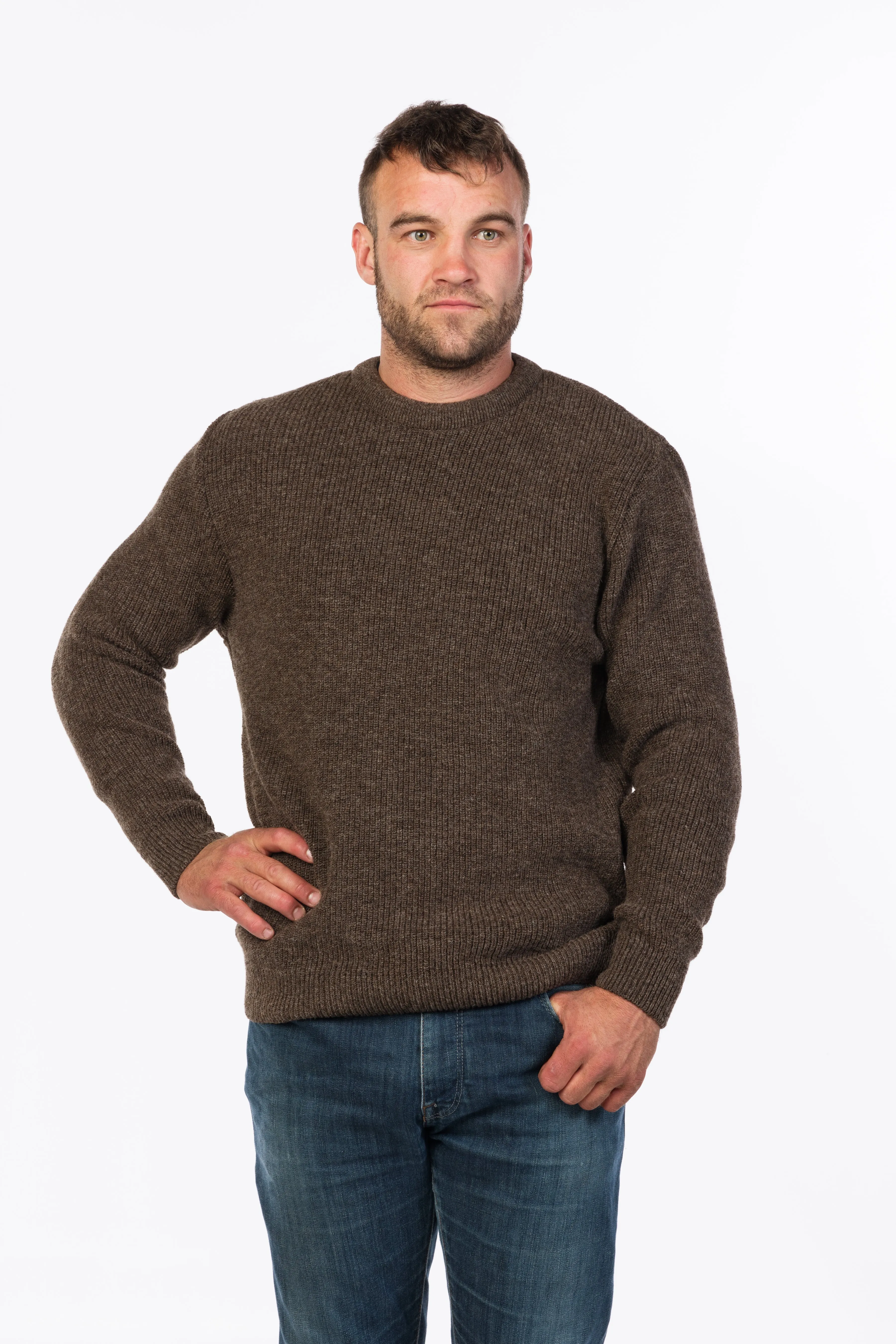 Mens Backyard Fisherman Sweater