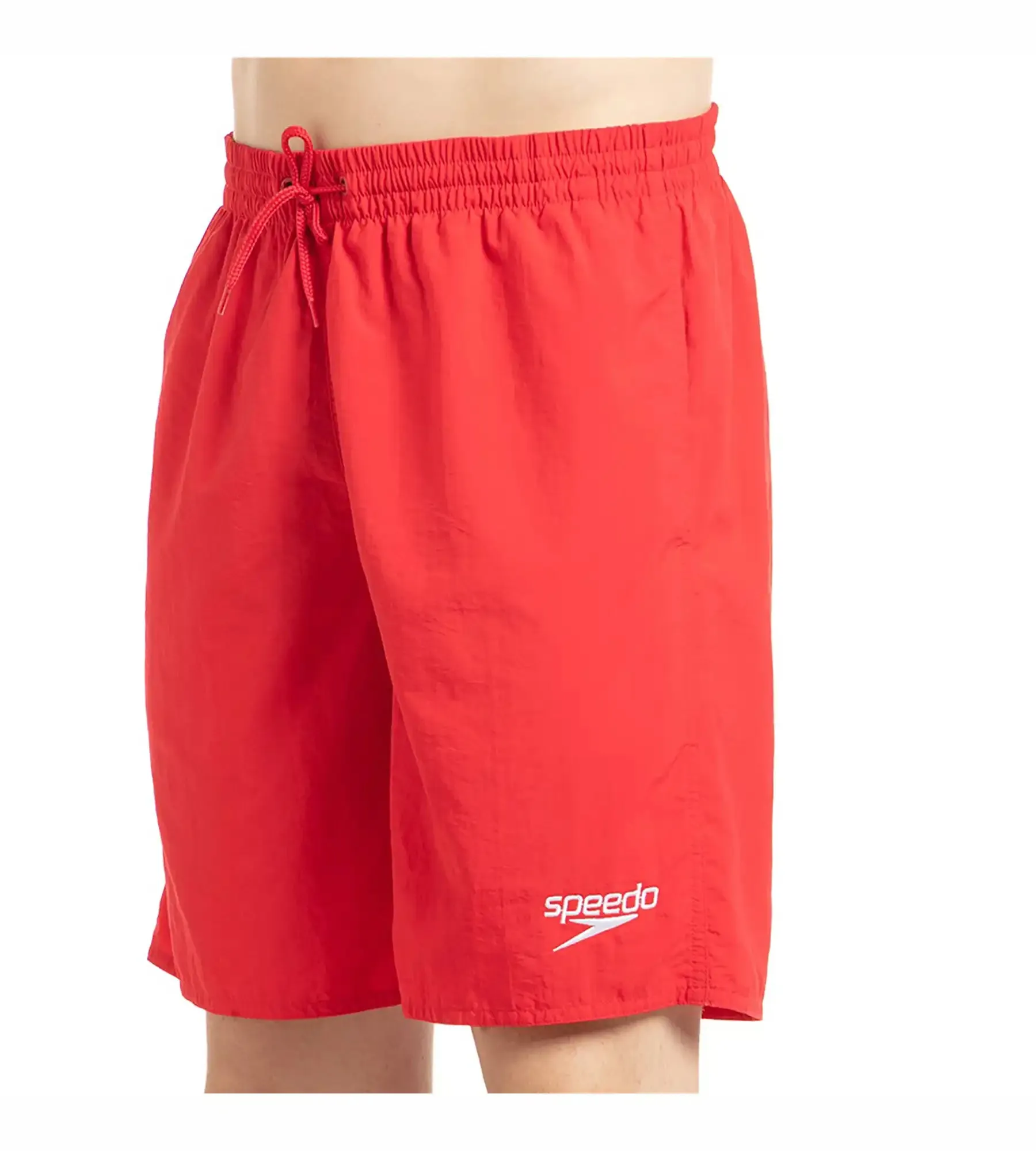 Men's Essential Watershorts - Fed Red & White