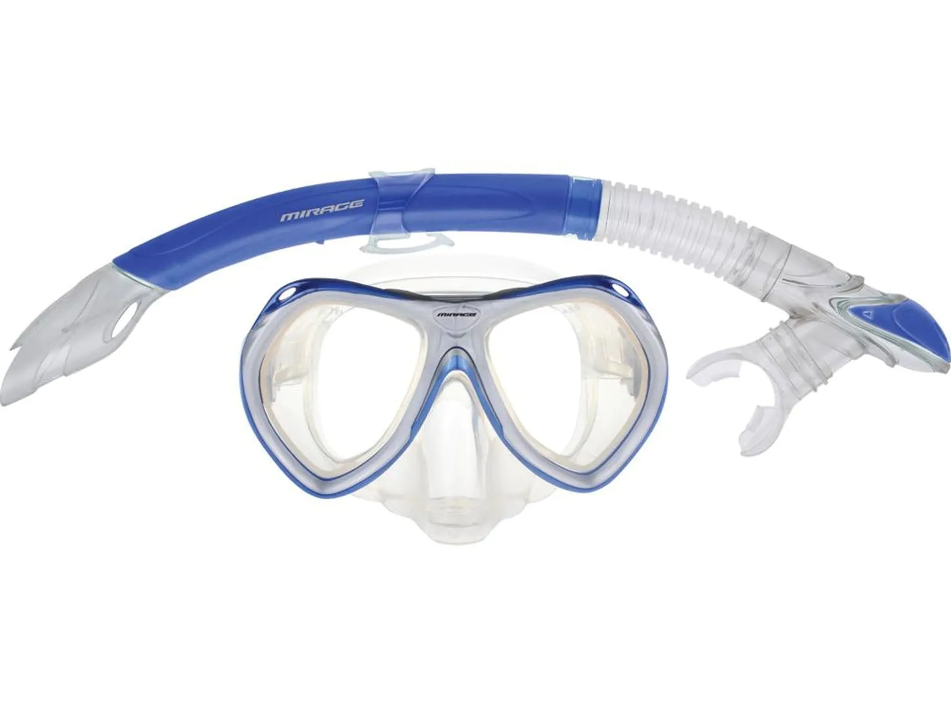 Mirage Junior Silicone Crystal Mask & Snorkel Set <br>  SET-08