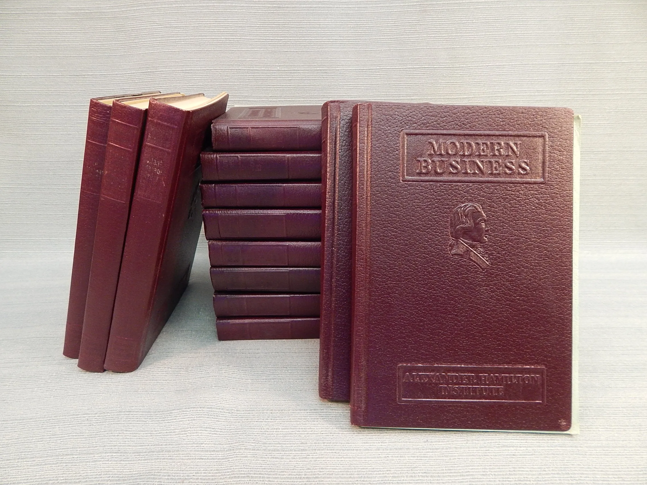 Modern Business, 1968 Edition, by the Alexander Hamilton Institute - 13 Volumes