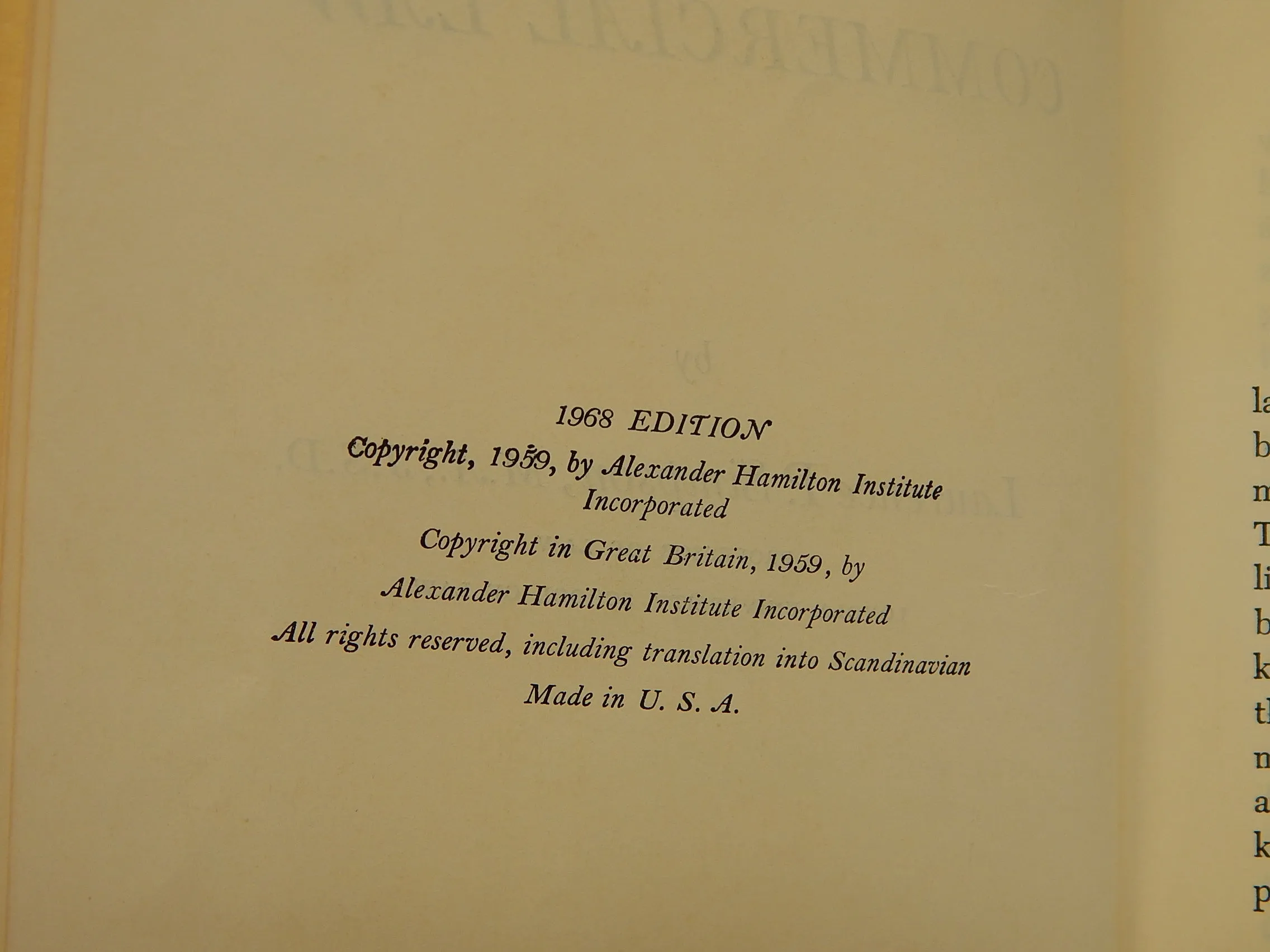 Modern Business, 1968 Edition, by the Alexander Hamilton Institute - 13 Volumes