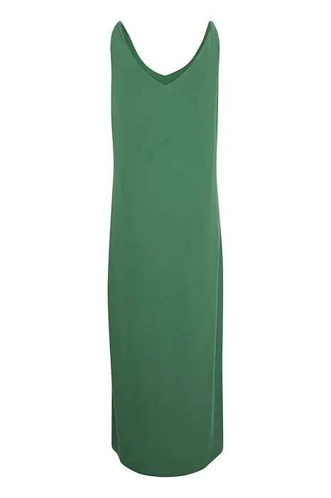 My Essential Wardrobe Saga Strap Dress in Ultramarine Green