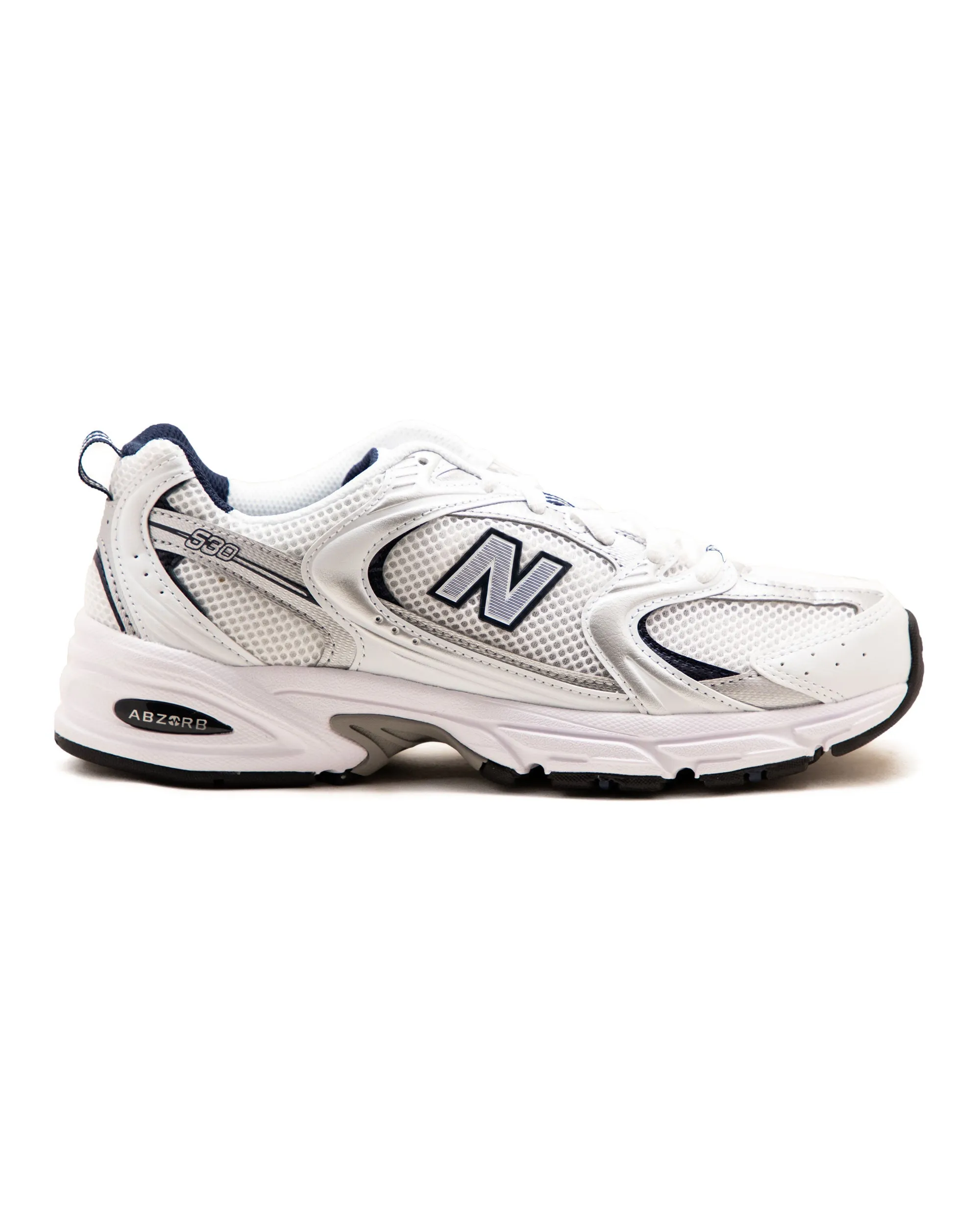 New Balance 530 Bianco Argento Blu