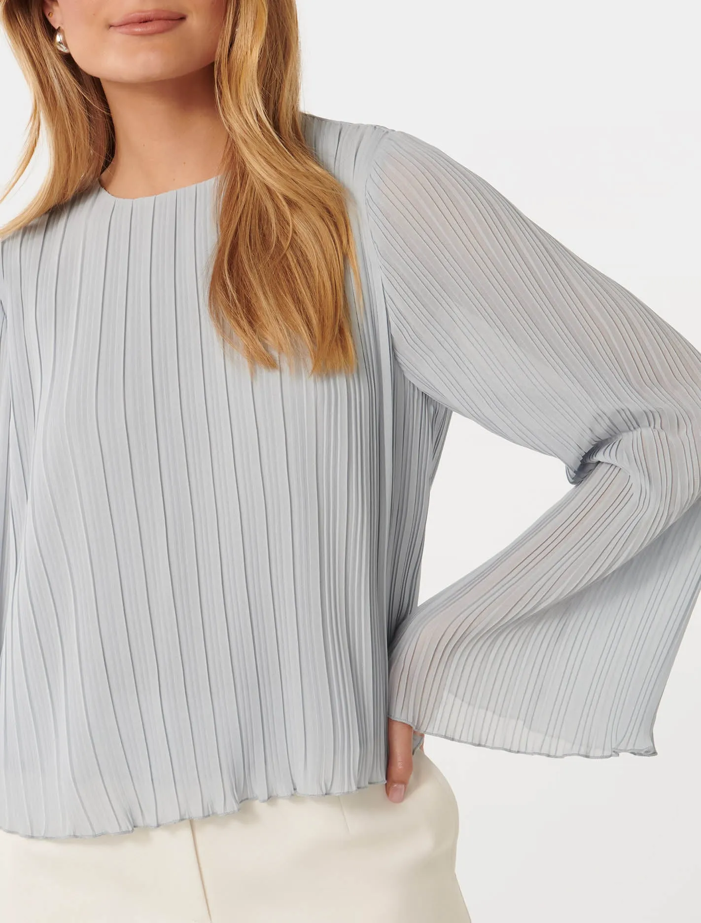 Paxton Pleated Shell Top