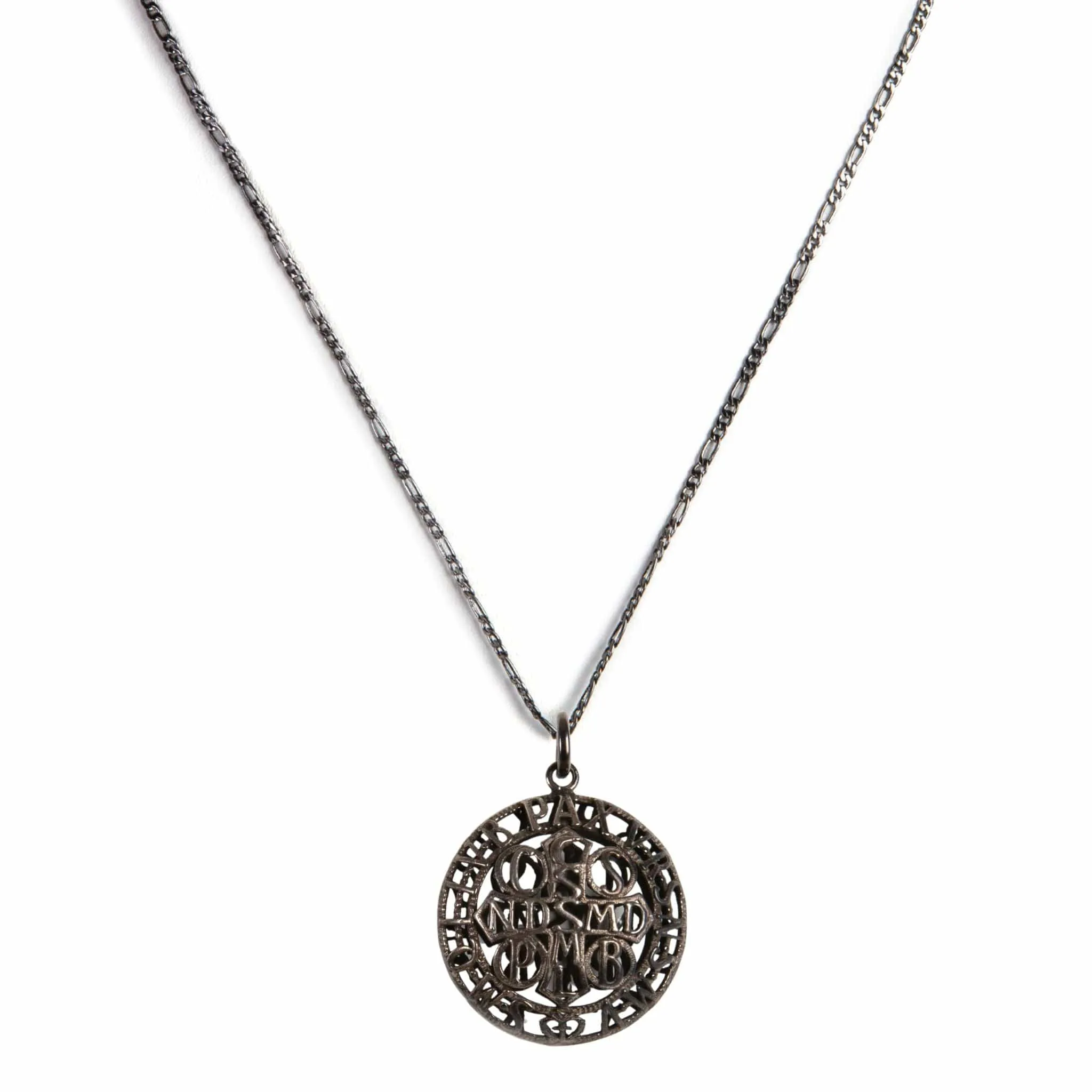 Peace Cross Globe Charm Necklace