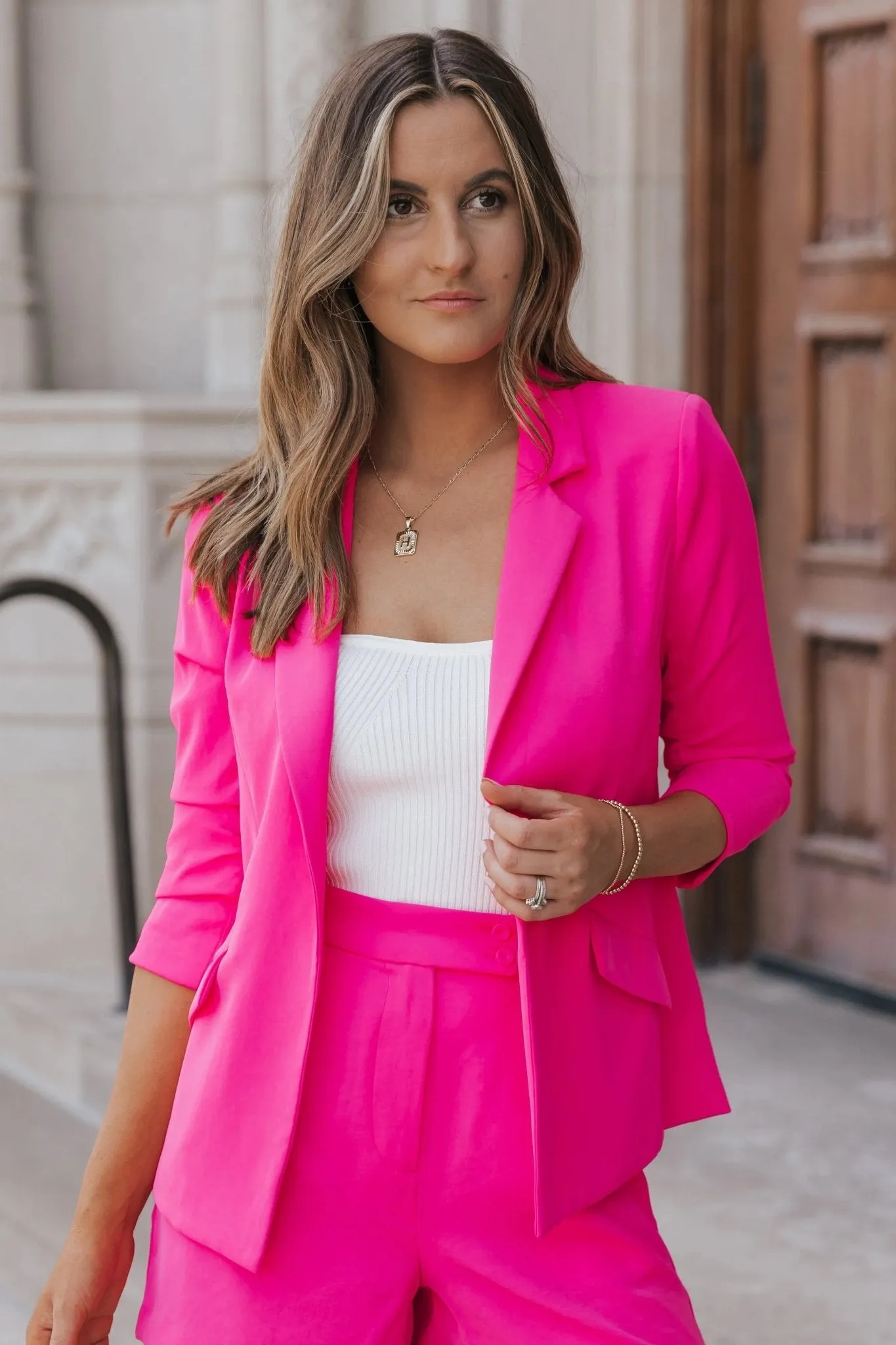 Pretty In Pink Suit Set