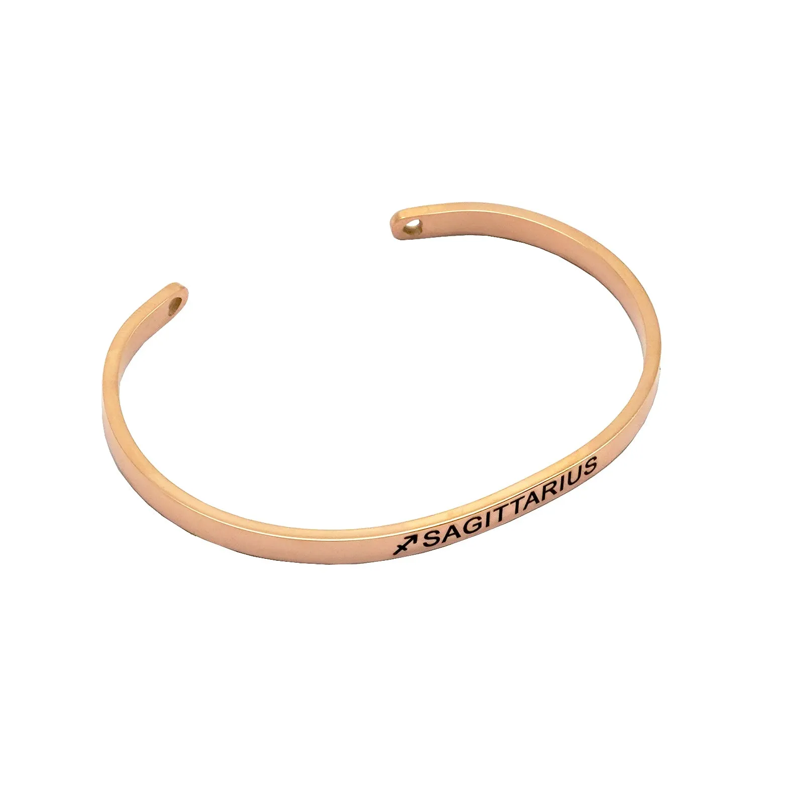 Sagittarius Rosegold Zodiac Band