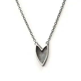 Shielded heart necklace