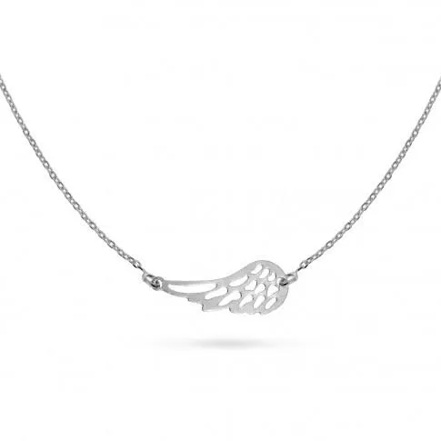 Sterling Silver Angel Wing  Necklace