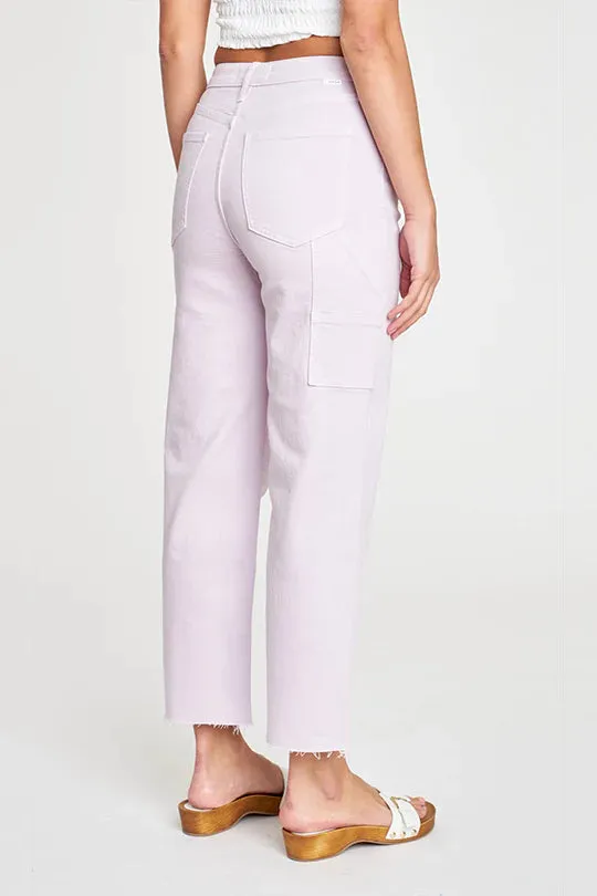 Sundaze Utility Crop Pants- Lilac