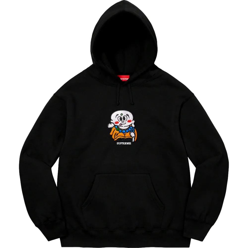 SUPREME AOI BUDDHA HOODED SWEATSHIRT-BLACK