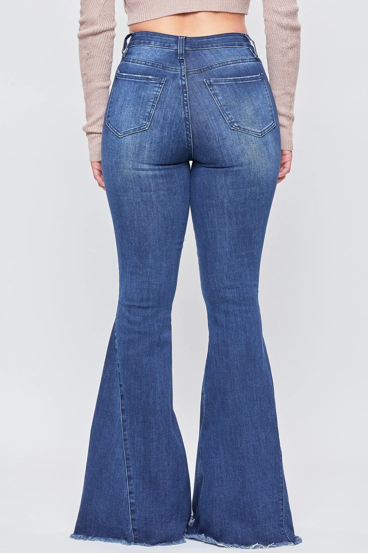 Women's Gigi  Extreme Fit & Flare Jeans-Distressed