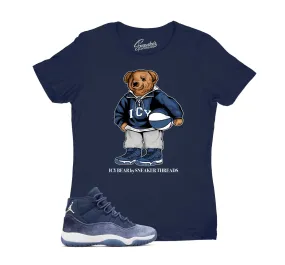 Womens Midnight Navy 11 Shirt - Icy Bear - Navy