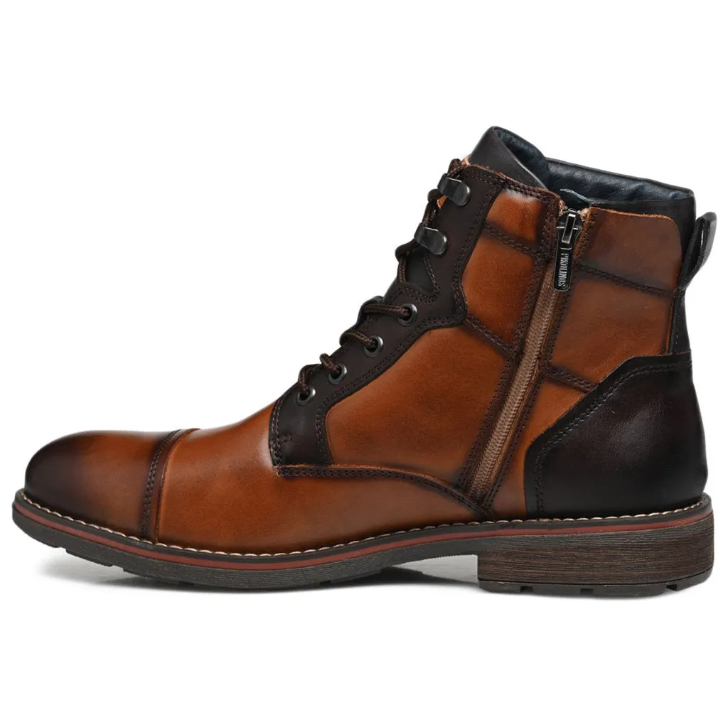 York Leather Men's Ankle Boots